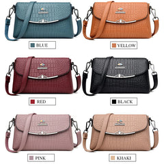 Women's Leather Crossbody Bag with STRAP