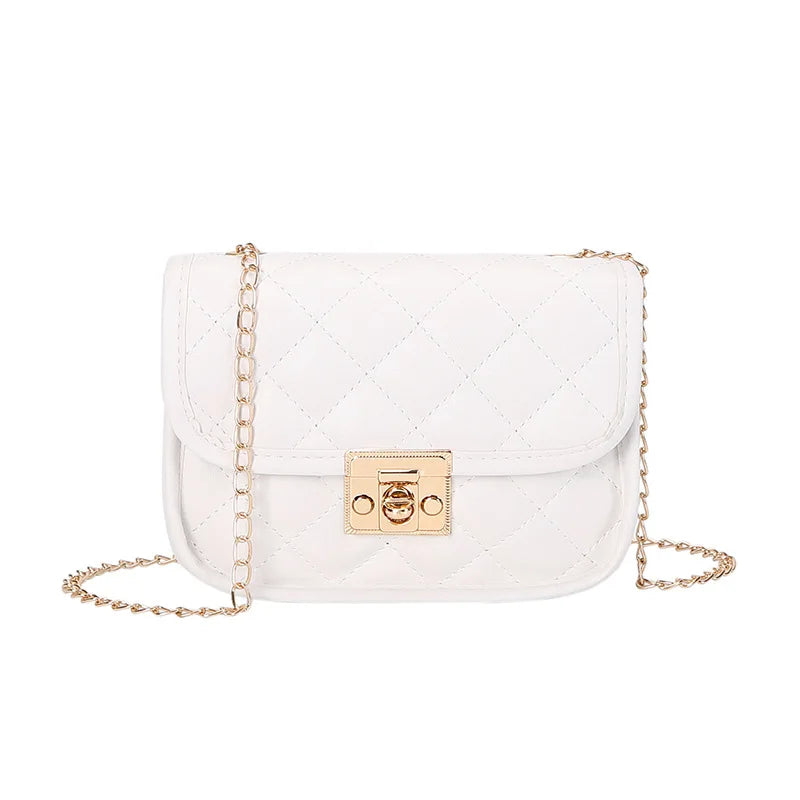 Embroidered Women's Totes Chain Shoulder Bags