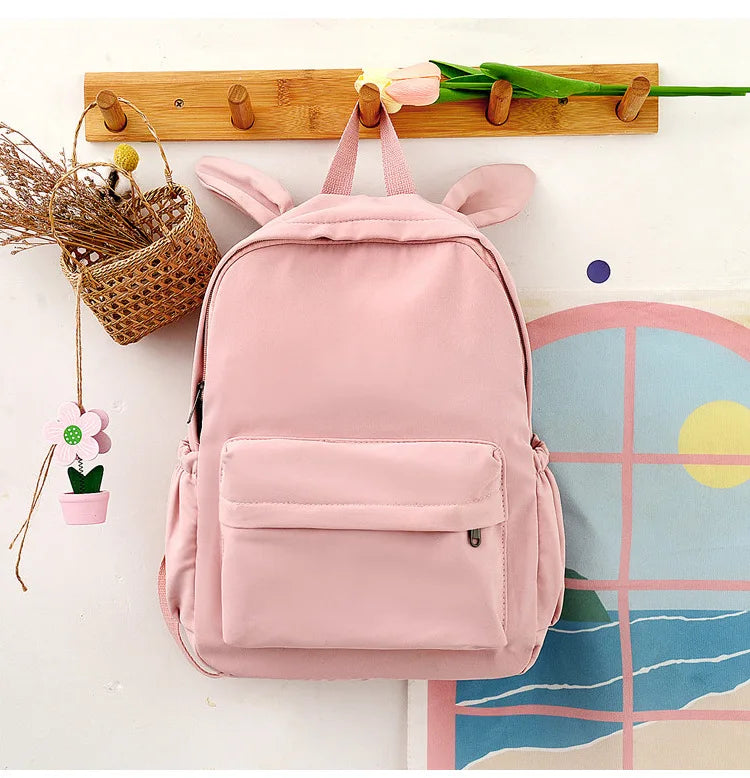 Embroidered Personalized Kids Rabbit Backpack Bag