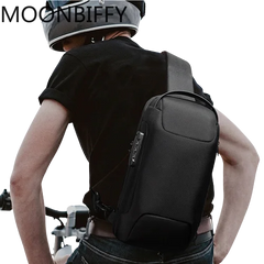 Anti-Thief Chest Bag USB Charging Waterproof Crossbody Shoulder Bag