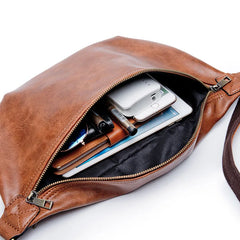 Thicken Leather Belt Bag Waist Pack Purse Bags