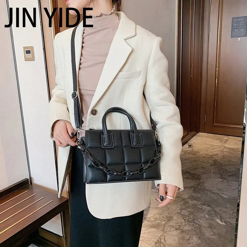 Green Soft Leather Crossbody Bag for Women Small Tote