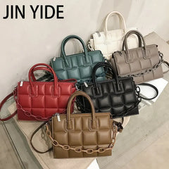 Green Soft Leather Crossbody Bag for Women Small Tote