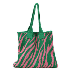 Casual Canvas Shoulder Bag for Women Summer Handbag