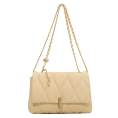 Chain Bag Women's Versatile Messenger Bag High Texture Shoulder Small Square