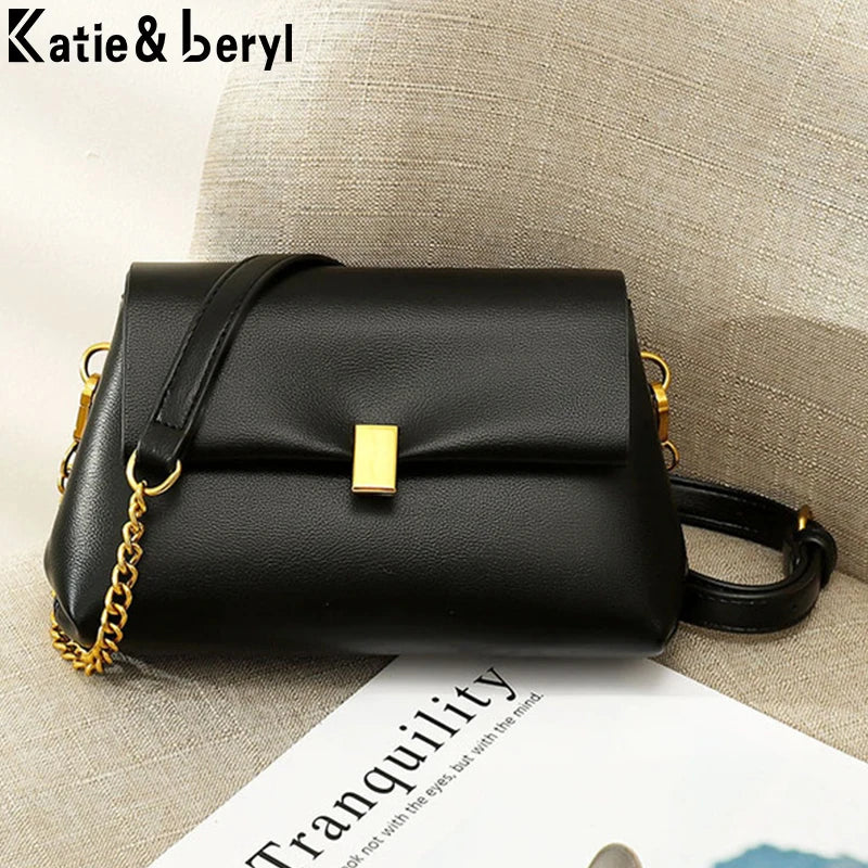 Small PU Leather Shoulder Bag for Women Crossbody