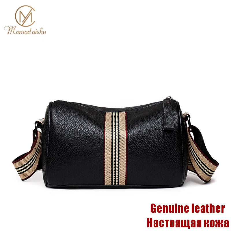 Women's Soft Leather Crossbody Bag - Small Shoulder Purse
