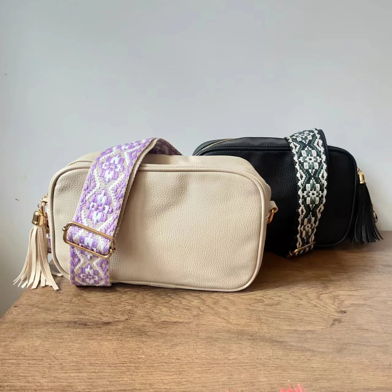 Cowhide Crossbody Cell Phone Shoulder Bag Leather Messenger Bags