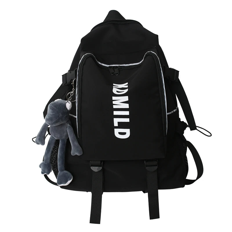 Teenage Girl Backpack Cartoon Student Schoolbag
