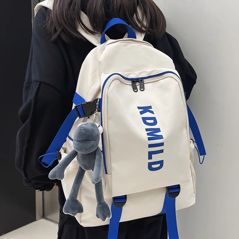 Teenage Girl Backpack Cartoon Student Schoolbag