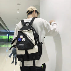 Women Large Capacity Travel Bag Pocket College Student Backpacks