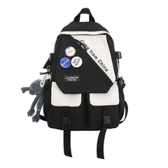 Women Large Capacity Travel Bag Pocket College Student Backpacks