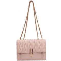 Women's Embroidery Chain Messenger Bag