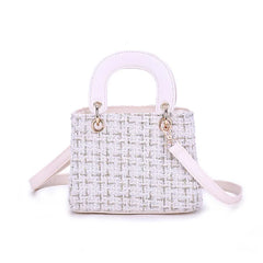 Female Handbag Small Square Bag Nylon ShoulderBag Lady Phone Bag