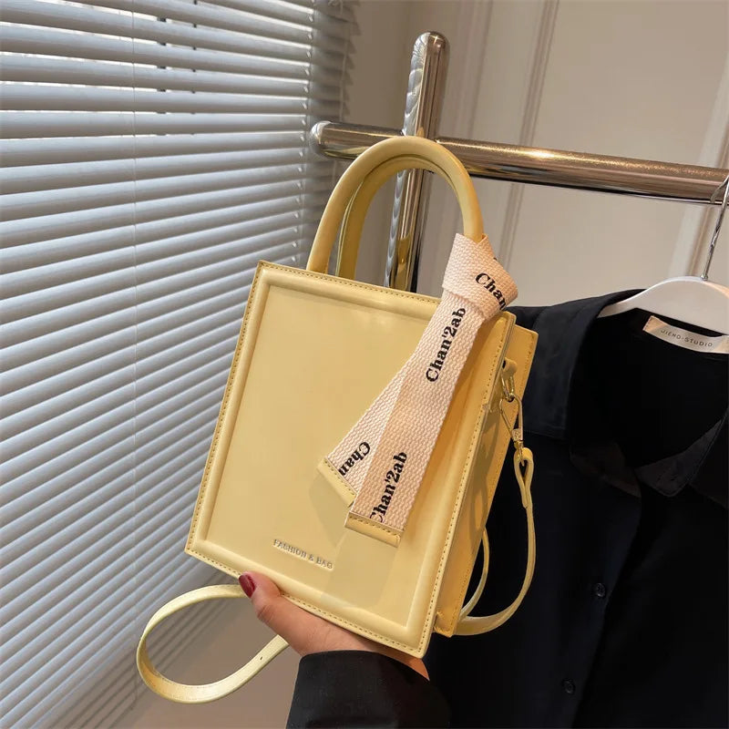 Women's Small Totes Bag PU Leather Shoulder Crossbody Handbags