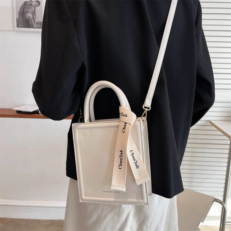 Women's Small Totes Bag PU Leather Shoulder Crossbody Handbags