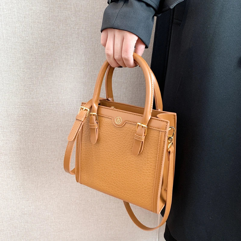 Women's Small Totes Bag PU Leather Handbag