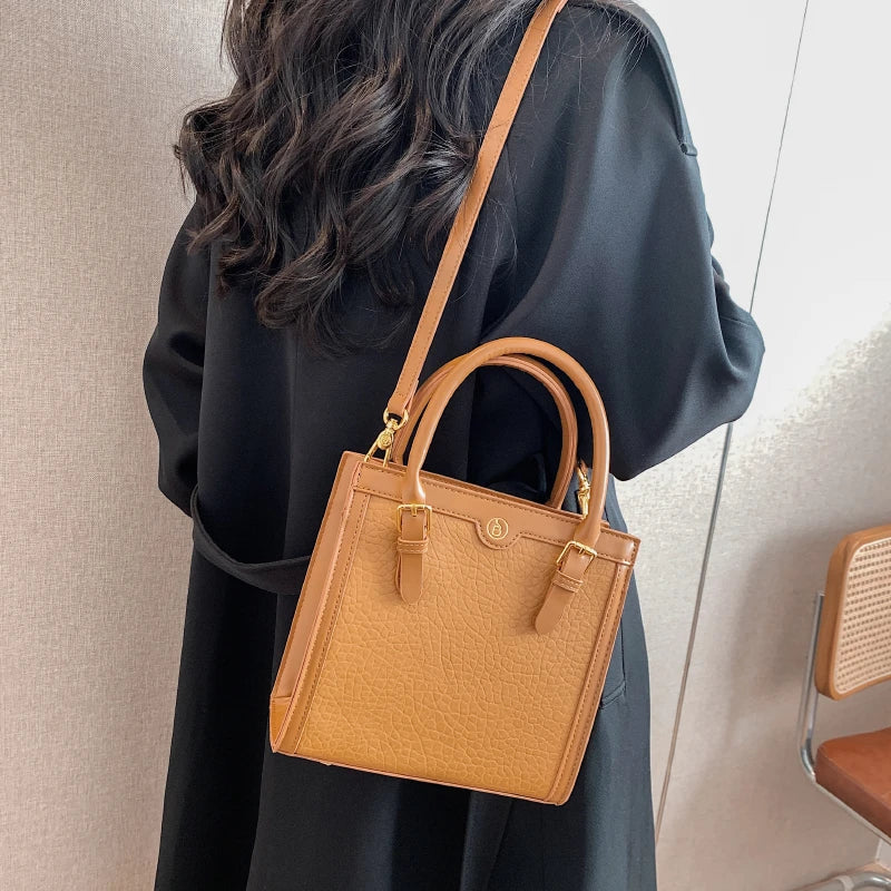 Women's Small Totes Bag PU Leather Handbag