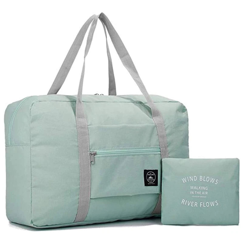 Waterproof Foldable Nylon Travel Bags Unisex Large Capacity Bag