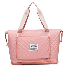 Foldable Travel Bag Wet-Dry Separation Waterproof Handbag Large Capacity