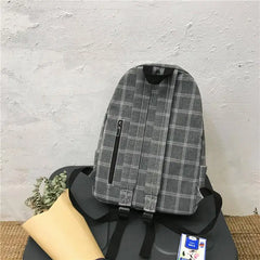 Striped Casual Women Backpack for Teenage Travel