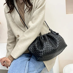 Woven Clouds Shoulder Bag Lady Crossbody Handbag Party Clutch