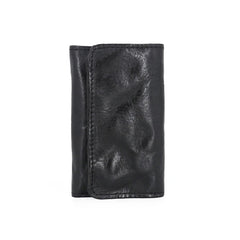 Vintage Cow Leather Key Wallet Men Women Keychain Bag