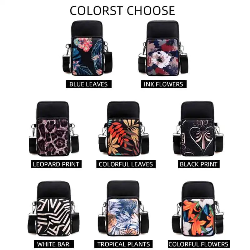 Women's Shoulder Flower Messenger Bag