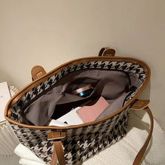 Leopard Tote Bag for Women High Capacity Handbags