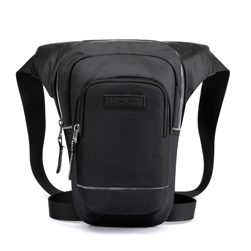 Men Chest Bag Reflective Stripe Belt Waist Pack Unisex Messenger Crossbody Bags
