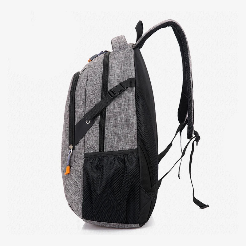 Men's Polyester Laptop Backpack Bag College Student Bag