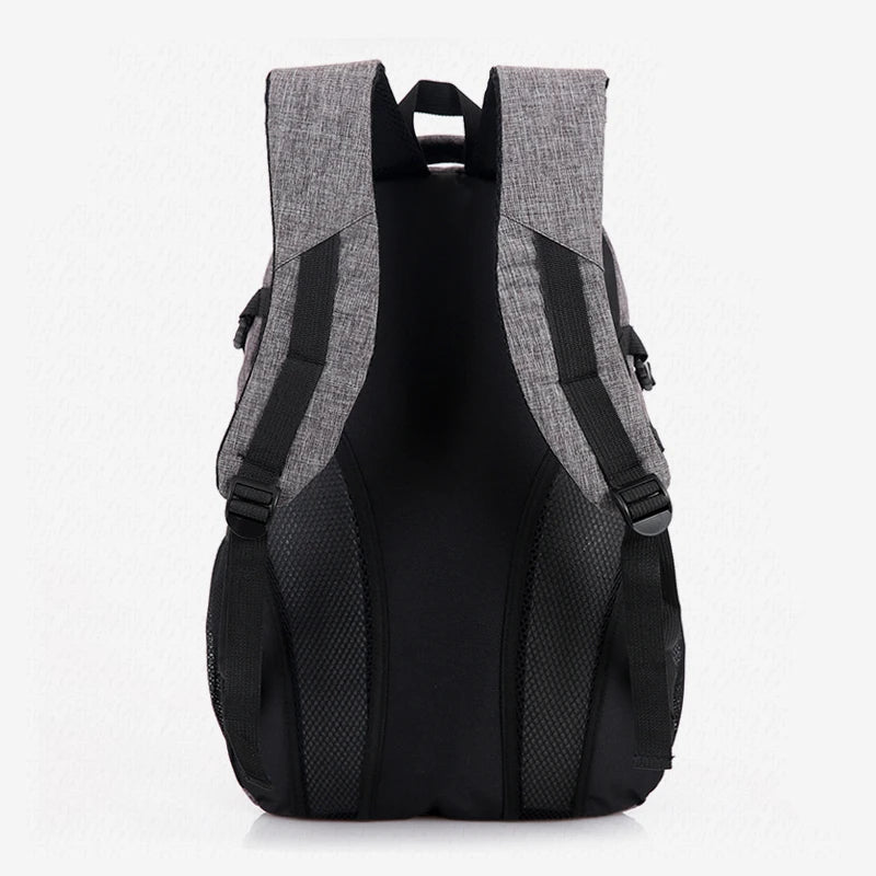 Men's Polyester Laptop Backpack Bag College Student Bag