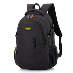 Men's Polyester Laptop Backpack Bag College Student Bag