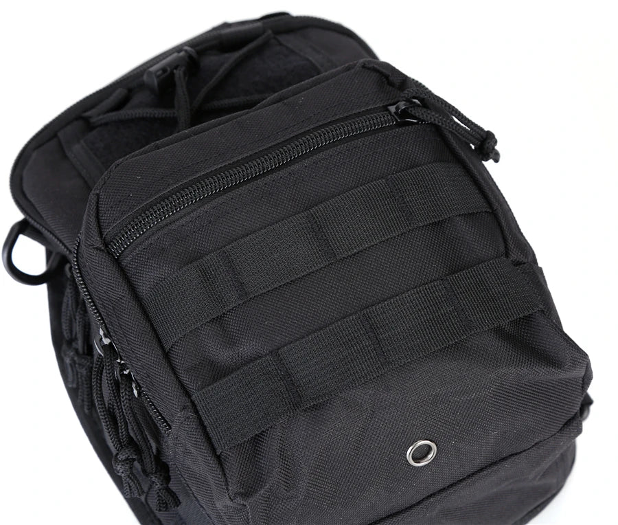 Men's Military Crossbody Messenger Chest Bag Casual Single Shoulder Pack