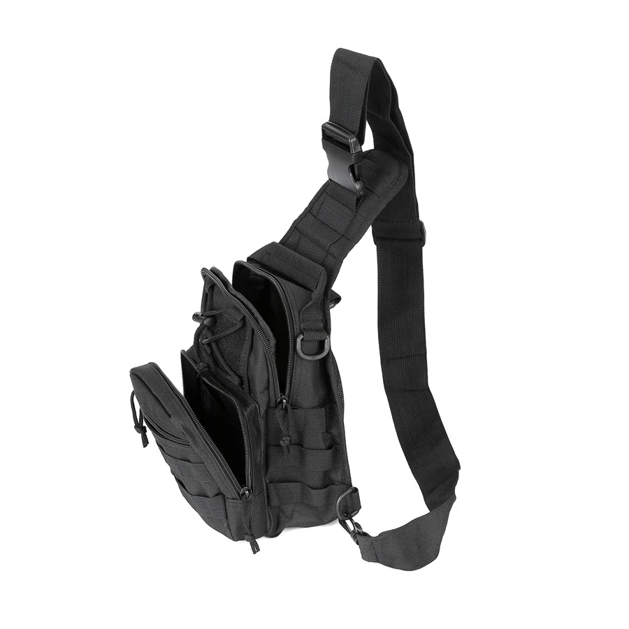 Men's Military Crossbody Messenger Chest Bag Casual Single Shoulder Pack