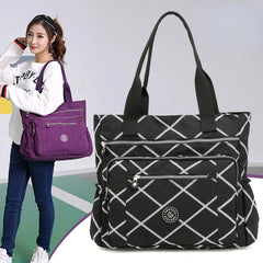 Nylon Women's Messenger Bag Large Capacity Shoulder Handbag