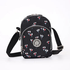 Women's Large Screen Canvas Phone Messenger Bag