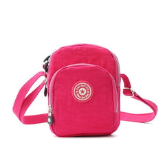 Women's Large Screen Canvas Phone Messenger Bag