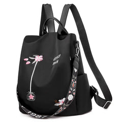 Anti-theft Backpack Oxford Travel School Bag