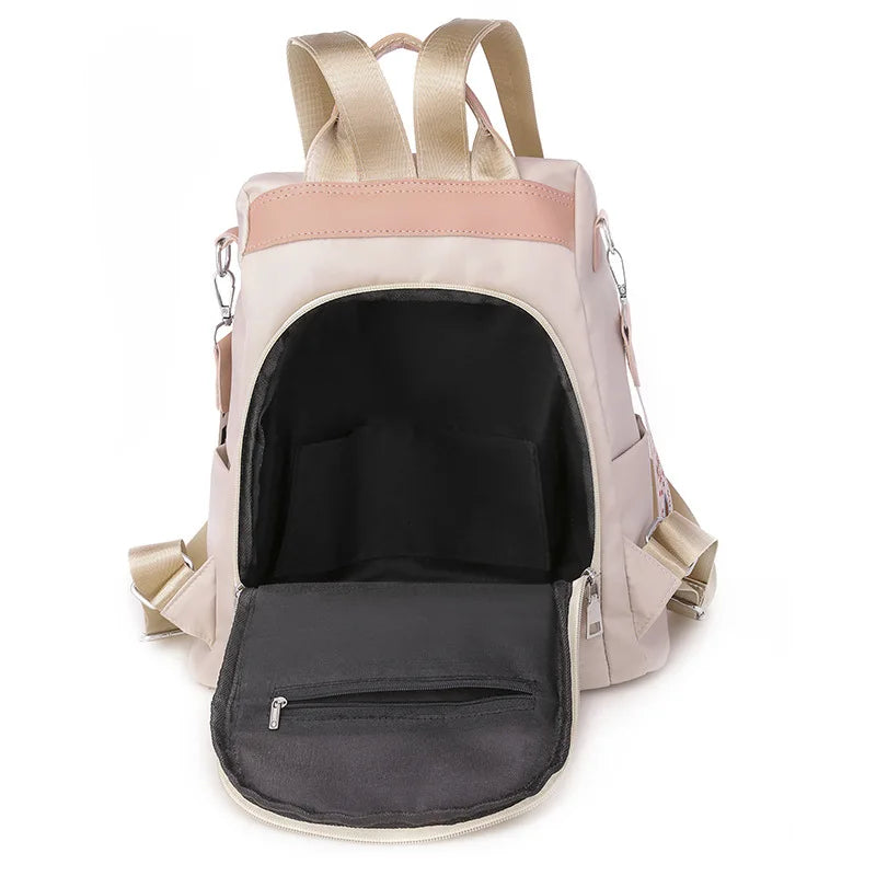Anti-theft Backpack Oxford Travel School Bag