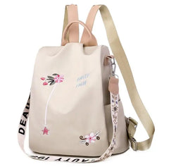 Anti-theft Backpack Oxford Travel School Bag