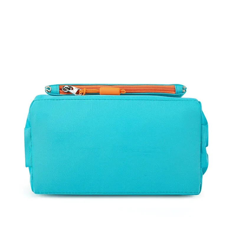 One Shoulder Waterproof Nylon Mobile Phone Messenger Bag