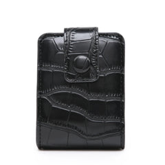 PU Leather Business Card Holder with Mirror