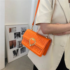 PU Leather Shoulder Messenger Bags for Women Crossbody Handbag
