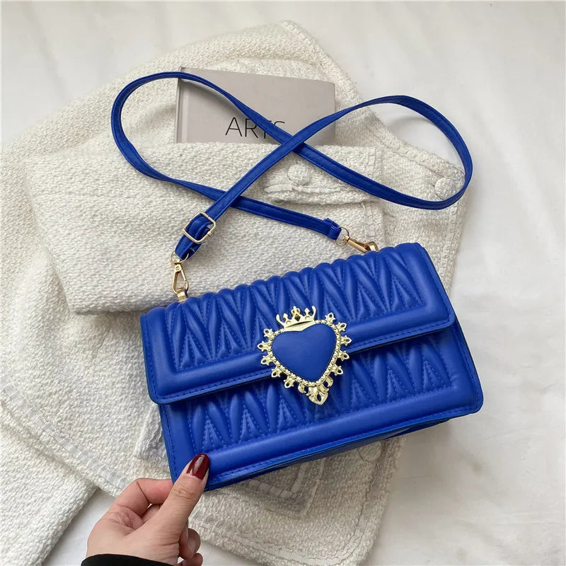 PU Leather Shoulder Messenger Bags for Women Crossbody Handbag