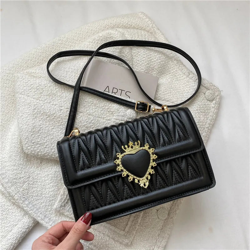 PU Leather Shoulder Messenger Bag for Women Handbag Crossbody Bolsa Feminina