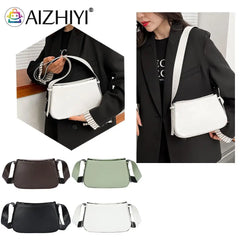 PU Women Underarm Bags Business Ladies Shoulder Bag Vintage