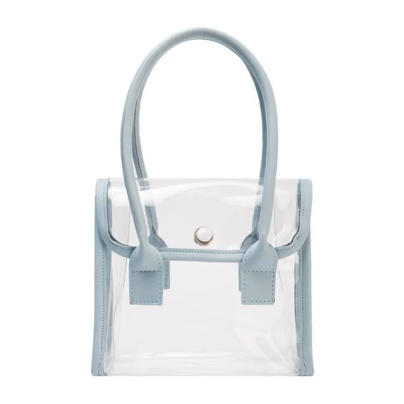 Women's Waterproof Transparent Tote Purse PVC Beach Handbag