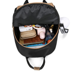Rhombus Anti-Theft Casual School Backpack Ladies Bags