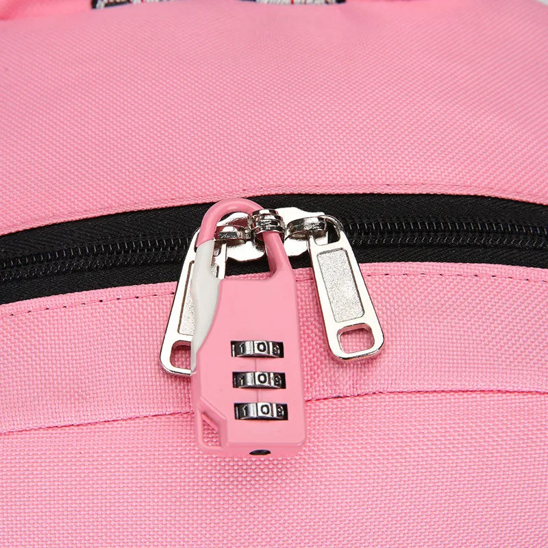 Large School Backpack with USB Port for Teens